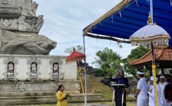 Pura Agung Amerta Buana Batam Dibangun Gedong Barong dan Tembok Penyengker Rp 2,4 Miliar