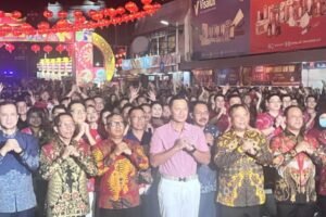 AHY Rayakan Imlek 2026 Bersama Ribuan Warga Tionghoa di Batam, Ingatkan Ekonomi Berkeadilan