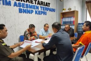 Usai Ditangkap Polisi Terkait Narkoba, Kapuskesmas Moro Jalani Asesmen di BNNP Kepri