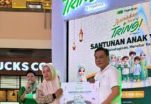 Ramadan Bareng Tring, Pegadaian Wilayah II Pekanbaru Berbagi Kebahagiaan Bersama Anak Panti