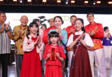Semarak Festival Cap Go Meh, Li Claudia Apresisasi Penampilan Anak-anak