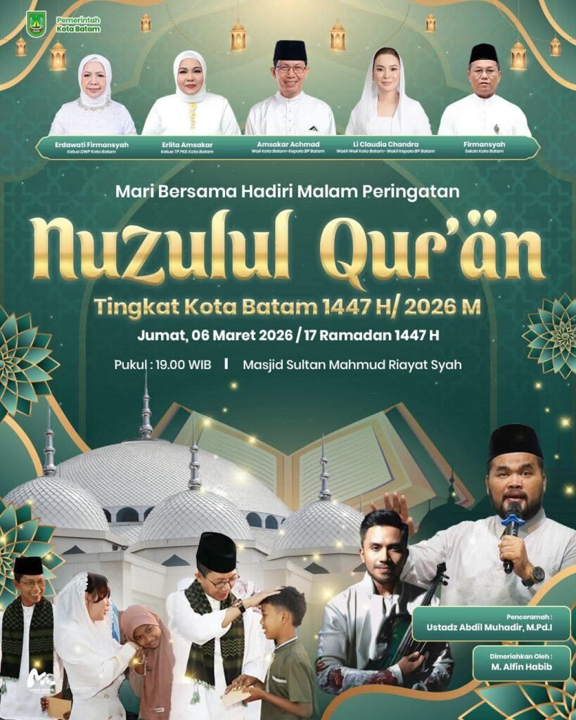 Amsakar Ajak Warga Hadiri Peringatan Nuzululqur’an, Hadirkan Ustaz Abdi Muhadir dan Alfin Habib
