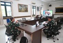 Danlanud RHF Ikuti Vicon Rakorter TNI TA 2026