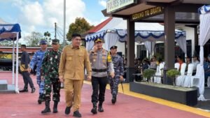 Bupati Bintan Pimpin Apel Gelar Pasukan Operasi Ketupat Seligi 2026