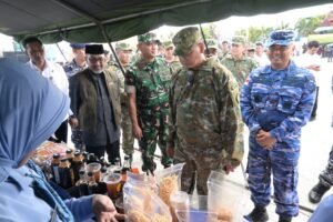 Lanud RHF Bersama Jajaran TNI Provinsi Kepri Gelar Bazar Ramadan TNI Tahun 2026