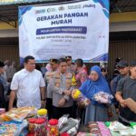 Jaga Stabilitas Pangan, Kapolres Bintan Pantau Langsung Pasar Murah di Tanjung Uban