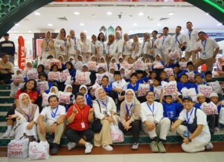 Pertamina Patra Niaga Regional Sumbagut Berbagi Semangat Lebaran Melalui Program SEBARAN 5.0