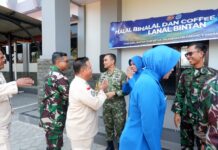 Lanal Bintan Gelar Halal Bihalal Bersama Insan Pers, Ajak Jaga Kekompakan Mambangun Daerah