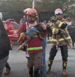 Kebakaran di Karimun: 2 Balita Berhasil Dievakuasi Masih Bernyawa