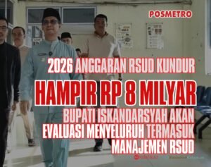 Tunda Bayar Rp4,7 Miliar Bebani RSUD Kundur, Bupati Iskandarsyah Sidak & Janji Benahi Total