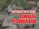 Pulau Tulang Karimun Terisolasi Saat Surut, Warga Titi Beton 100 Meter Menuju Laut