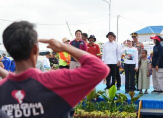 Batam Rumah Kita Bersama” — BP Batam & Warga Tanjung Banon Gotong Royong Tanam Jati di Rempang Eco City
