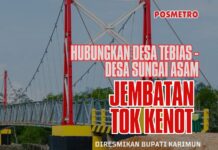 Putus Isolasi Pulau Belat, Bupati Karimun Resmikan Jembatan Tok Kenot & Siapkan Rp2 Miliar Jalan Penghubung