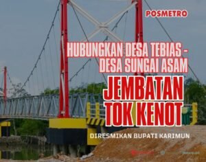 Putus Isolasi Pulau Belat, Bupati Karimun Resmikan Jembatan Tok Kenot & Siapkan Rp2 Miliar Jalan Penghubung