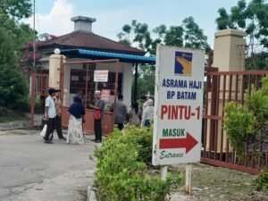 439 JCH Kloter 4 Embarkasi Batam asal Pekanbaru Terbang ke Madinah Via Hang Nadim
