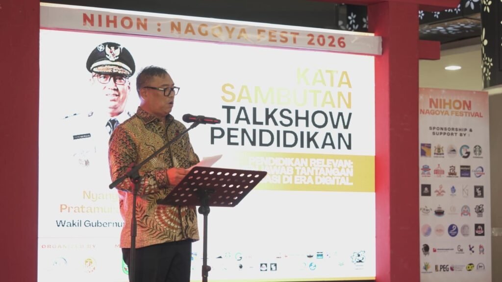 Hadiri Talkshow Pendidikan Nihon Nagoya Festival 2026, Wagub Apresiasi Kreativitas Generasi Milenial Kepri