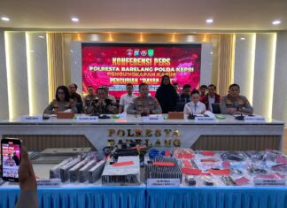 Traffic Light hingga Kabel Tower Dicuri, Polisi Ungkap Aksi “Rayap Besi” di Batam