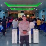 Ibadah Paskah Berjalan Aman dan Khidmat, Jajaran Polsek Daik Beri Kenyamanan Jemaat Kristiani