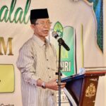 Amsakar Beberkan Program Akses Pendidikan bagi Generasi Muda saat Halalbialal IKA UNRI