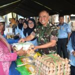 Danlanud RHF Hadiri Bazar HUT TNI AU ke-80 di Tanjungpinang