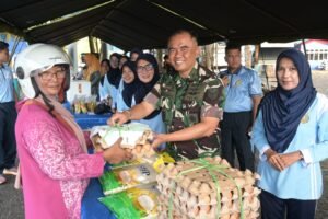 Danlanud RHF Hadiri Bazar HUT TNI AU ke-80 di Tanjungpinang