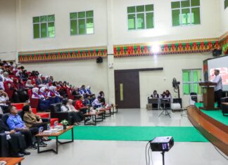 Ketua PMI Bintan Buka Seminar Kesehatan dan Donor Darah di STAIN SAR Kepri