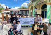 Pegadaian Kanwil II Pekanbaru Kembali Gelar “Mengetuk Pintu Langit” Lewat Aksi Berbagi Makanan