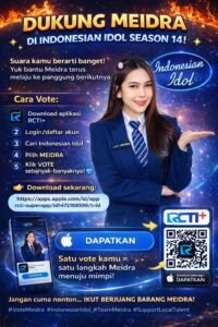 Berjuang di Panggung Indonesian Idol Season 14, Ayo Beri Dukungan untuk Meidra Peserta Asal Kepri