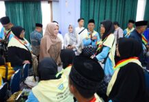 JCH Bintan Berangkat ke Madinah Hari Ini, Pesan Wabup Deby Maryanti agar Jamaah Saling Jaga dan Kompak