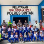 Polisi Sahabat Anak Polres Bintan, Meningkatkan Kesadaran Tertib Berlalu Lintas Sejak Dini