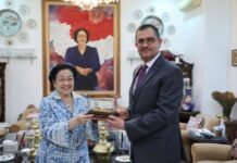 Megawati Soekarnoputri dan Kuasa Usaha Dubes Irak Bahas Geopolitik Timur Tengah