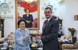 Megawati Soekarnoputri dan Kuasa Usaha Dubes Irak Bahas Geopolitik Timur Tengah