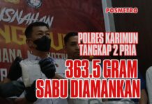 Pesisir Karimun Rawan Narkoba, 363 Gram Sabu dari Malaysia Digagalkan, Satu WNA DPO