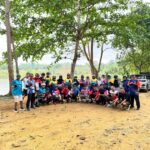 Healing Sehat Ala Batam Folding Bike di Kebun Raya Batam