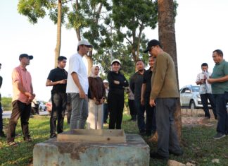 Libur Idul Adha Tak Halangi Kerja, Li Claudia Cek Langsung Proyek Jalan dan Drainase Batam