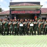 Komandan Lanud RHF Lepas Dua Personel yang Jalani Mutasi