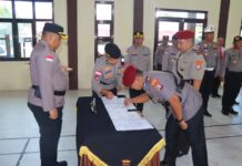 Kasatreskrim dan Kasat Binmas Polres Natuna Diganti‎‎