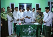 Bupati Roby Resmikan Kantor MWC-NU Gunung Kijang, Perkuat Peran Keagamaan dan Sosial