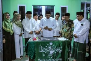 Bupati Roby Resmikan Kantor MWC-NU Gunung Kijang, Perkuat Peran Keagamaan dan Sosial