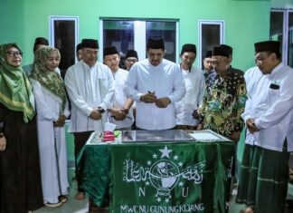 Bupati Roby Resmikan Kantor MWC-NU Gunung Kijang, Perkuat Peran Keagamaan dan Sosial