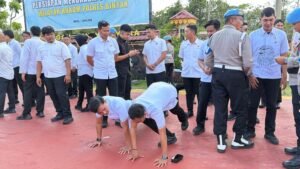 Wujudkan Sikap Disiplin, Propam Polres Bintan dan Polda Kepri Lakukan Opsgaktibplin