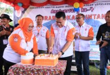 Sekda Bintan Ajak Peserta Trekking Jaga Alam dan Kekompakan di HUT ORARI Lokal Bintan