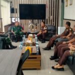 Dandim 0315/Tanjungpinang Sambut Kunjungan Aspidmil Kejati Riau, Perkuat Sinergitas Penegakan Hukum Militer