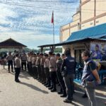 Terkait Rencana Sedimentasi Pasir Laut di Desa Numbing, Polres Bintan Laksanakan Pengamanan Musyawarah