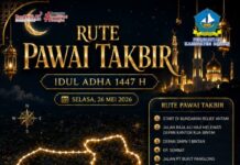 Idul Adha 1447 H, Pemkab Bintan Laksanakan Pawai Takbir di Bintan Timur dan Shalat Id di Toapaya