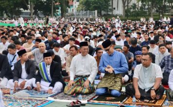 Salat Id 1447 H di Dataran Engku Putri, Firmansyah: Jadikan Iduladha Momentum Keikhlasan dan Kepedulian Sosial