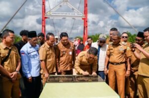 Kini Jembatan Tok Kenot Hubungkan Desa Tebias dan Desa Sungai Asam di Karimun