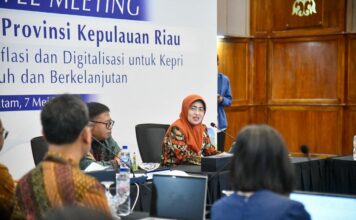 Sekdaprov Misni Dorong Penguatan Sinergi TPID dan TP2DD Hadapi Tantangan Inflasi Kepulauan