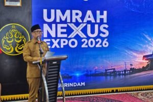 Sinergi Riset dan Inovasi, Wagub Nyanyang Hadiri UMRAH Nexus Expo 2026