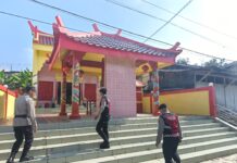 Polres Bintan Laksanakan Pengamanan Ibadah Waisak di Kelenteng Cetya Bhakti Sasana Toapaya Asri